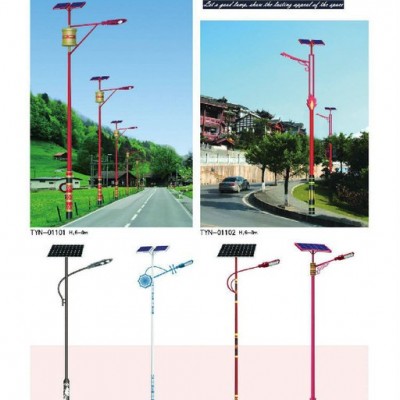 天光照明 普通太陽能路燈 仿古太陽能路燈 小型太陽能路燈廠家