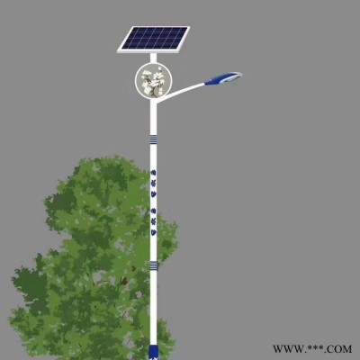 普米瑞005 民族風太陽能路燈8米A字臂50W特色太陽能路燈
