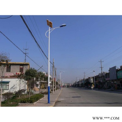 可定制太陽能路燈 農(nóng)村LED一體化路燈帶燈桿戶外燈新農(nóng)村太陽能燈