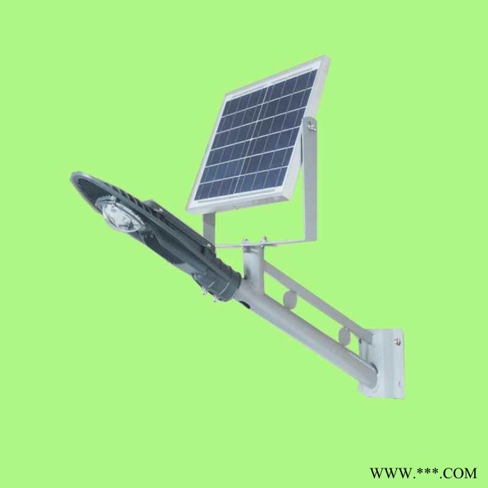** LED太陽能路燈 人體感應農村一體化不用電的照明