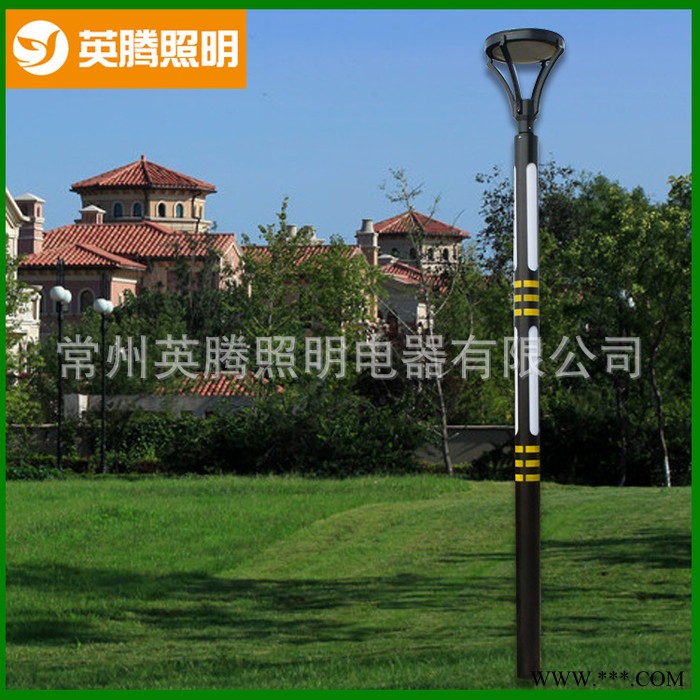 定制太陽能景觀燈商業廣場LED燈戶外防水防銹景觀庭院燈