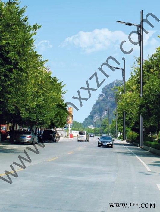 揚州旭星LED路燈 led道路照明燈具 太陽能路燈 單臂燈 雙臂燈