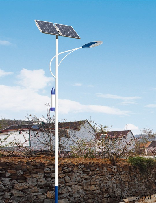 太陽能路燈6米led鋰電池太陽能路燈30w瓦新農村鄉村小路道路燈戶外5米7米量大從優