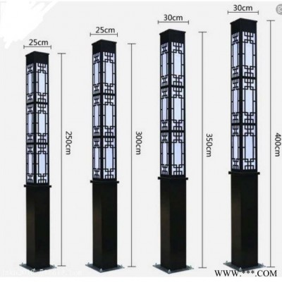 廠家批發 3-8米 景觀燈太陽能景觀燈園區亮化景觀燈來圖定制**價合