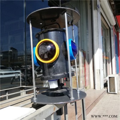 鐵路太陽能轉轍器標志燈 12V道岔太陽能交通信號燈 警示燈