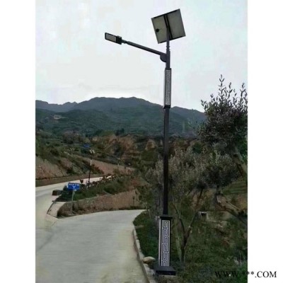 博達成001**太陽能路燈戶外燈6米led庭院照明新農(nóng)村防水高桿燈帶燈桿異形燈桿