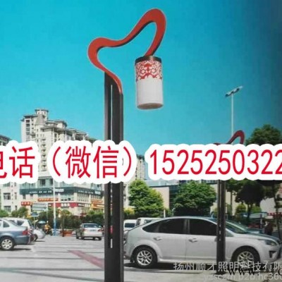 仿古銅色中華燈玉蘭燈樹燈桃花燈異形燈 中國結路燈燈籠路燈節日路燈景區特色路燈定做異形景觀亮化燈太陽能市電一體化智慧型路燈