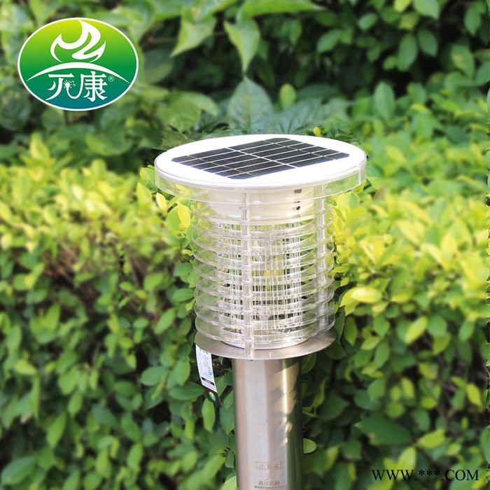 滅康050C 戶外太陽能滅蚊燈電擊式滅蚊器室外庭院花園小區(qū)防水滅蚊器捕蟲燈殺蟲燈滅蟲燈