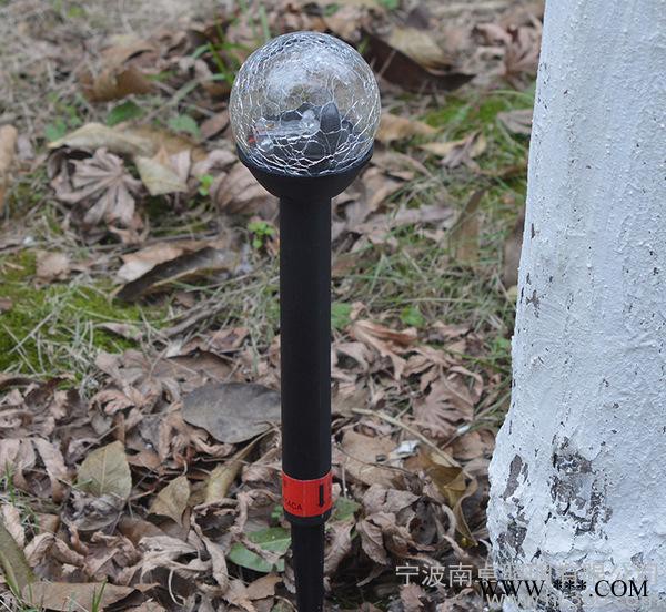 太陽能裂紋燈 太陽能草坪燈 變色草坪裝飾燈 裂紋球燈