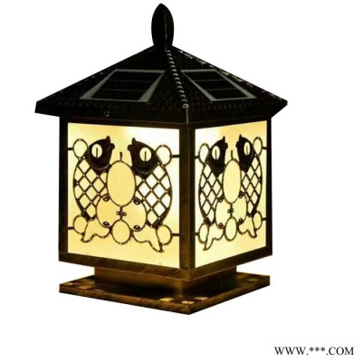 專業(yè)生產(chǎn)led柱頭燈墻頭燈太陽(yáng)能柱頭燈小區(qū)柱頭燈房產(chǎn)墻頭燈