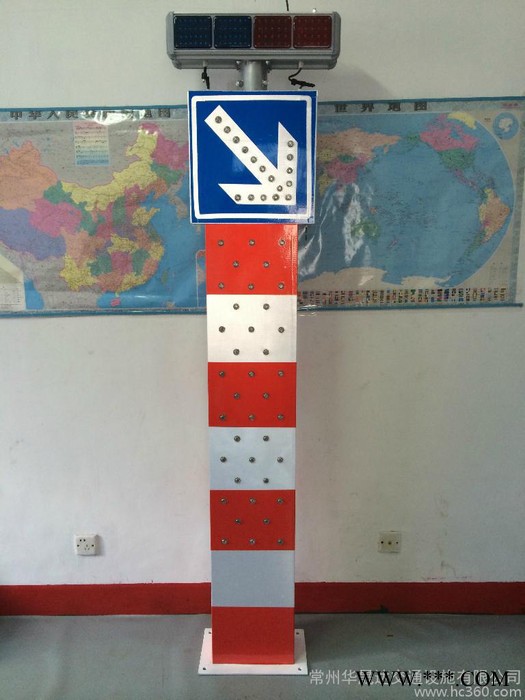 太陽能警示柱，太陽能匝道警示柱，警示柱