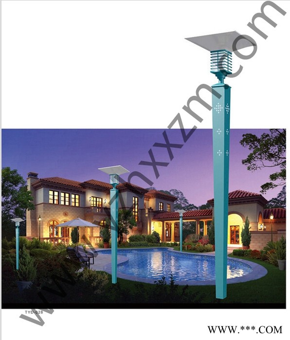 揚州旭星庭院燈 廣場小區庭院燈 照明系列 4M5M路燈廠家 30W太陽能路燈價格 太陽能庭院燈 新農村太陽能路燈