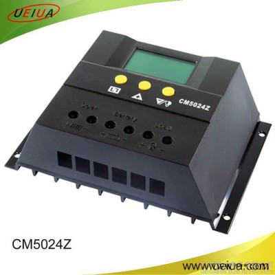 太陽能控制器廠家生產(chǎn)PY-CM504824V/50A  帶LCD顯示 可定時開關(guān)光伏控制器
