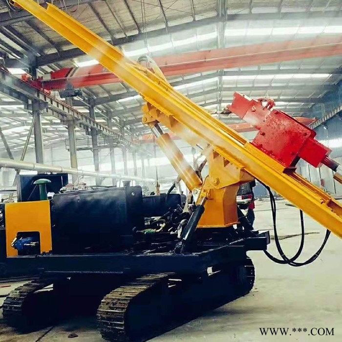 悍博 履帶式打樁架 光伏打樁機 電線桿光伏打樁機