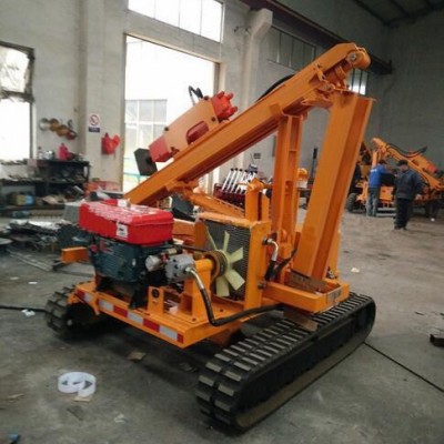 LZB-230-30型履帶式光伏打拔樁機特點 履帶式光伏打拔樁機**中