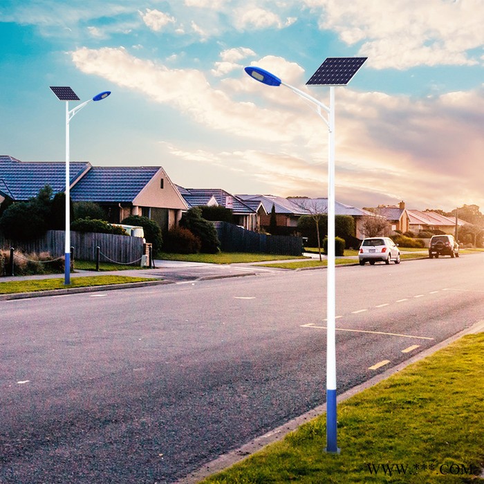 泉輝定制6米8米30wled戶外新農村太陽能一體化 亮化道路照明燈具 太陽能路燈