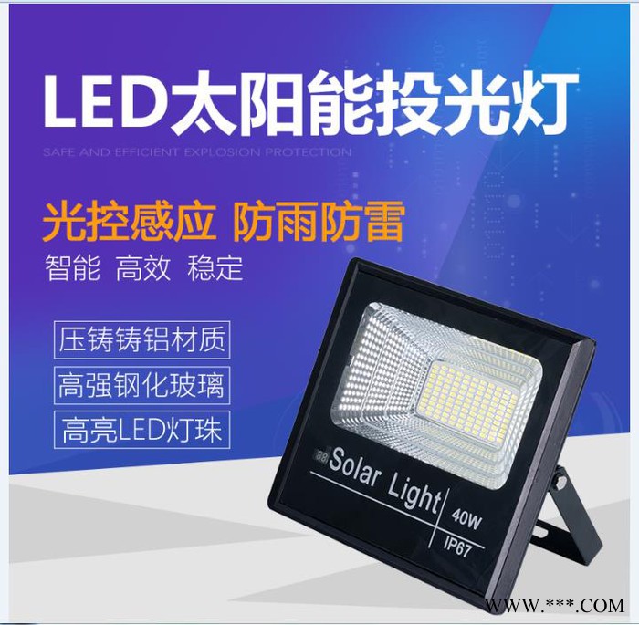 杰煒燈飾北極光投光燈60W 太陽能投光燈廠家