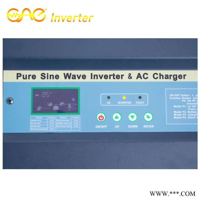 JGY金廣源2000W（30A）光伏逆變器|帶MPPT太陽能控制器|純正弦波逆變器|佛山逆變器廠家|