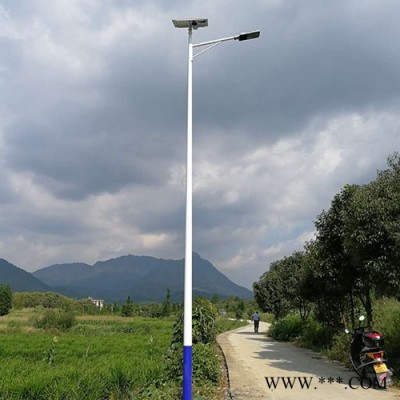 興凱照明6米太陽能路燈 新款鋰電池 全年可正常亮燈