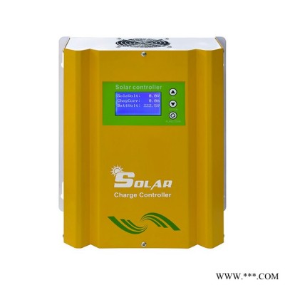 50A 384V光伏充電控制器 智能切換 PWM高端 帶液晶顯示 太陽能控制器 光伏控制 后備電源