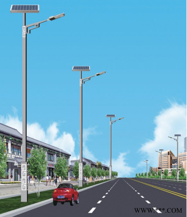新款單臂道路照明led路燈  路燈生產廠家 太陽能路燈價格 路燈價格優惠 分體鋰電池太陽能路燈價格表