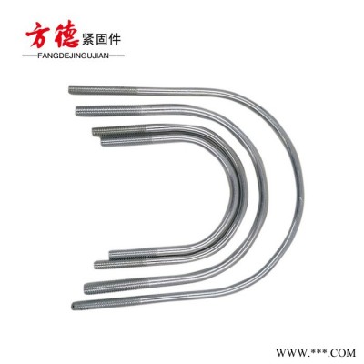 ** 鍍鋅光伏U型螺栓 國標(biāo)U型卡 管卡 預(yù)埋U型絲 可定做
