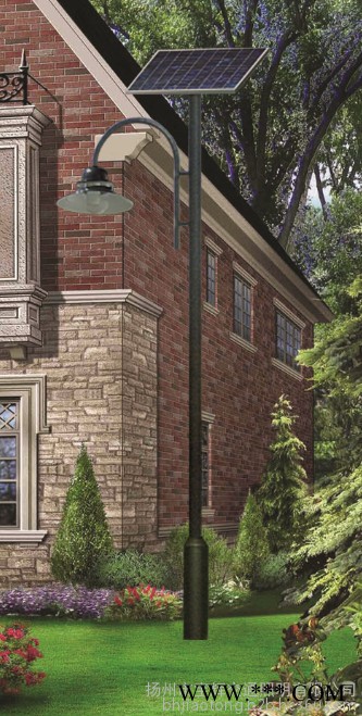 廠家定制寶輝牌湖南省郴州市10-20W太陽能庭院燈