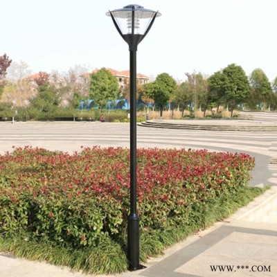 太陽能路燈戶外燈新農村6米5鋰電池路燈桿50W超亮農村高桿路燈 庭院燈