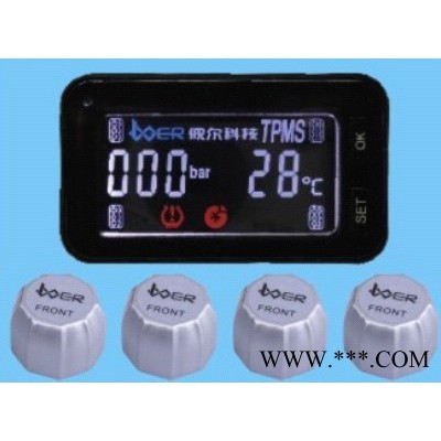 供應外置四輪胎壓監測系統TPMS 輪胎外置 壓力溫度 監測報警系統