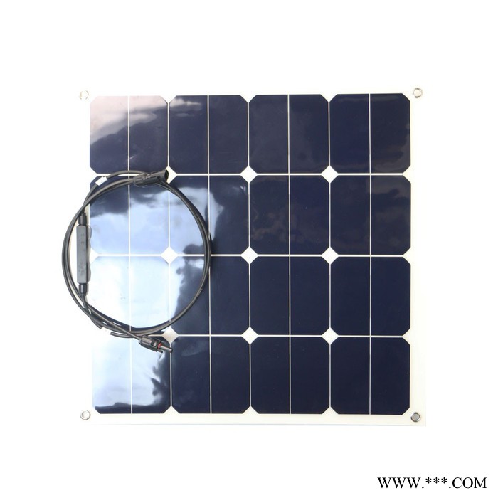 ALLPOWERS**柔性防水太陽能電池板 50W戶外便攜式太陽能充電板 新款車船太陽能發(fā)電板