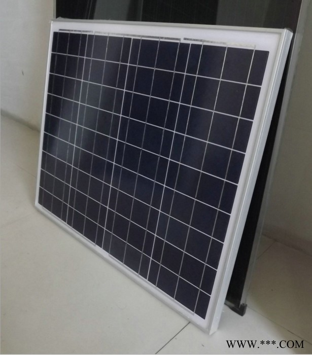 50W多晶太陽能電池板 發(fā)電電池板直銷 太陽能路燈發(fā)電板