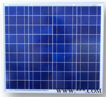 12V電瓶充電 太陽能板 太陽能電池板 太陽能發(fā)電板 太陽能發(fā)電 多晶硅 18V-50W