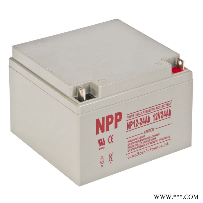 NPP 耐普蓄電池 NP12-24 太陽能免維護蓄電池 12V24AH UPS電源