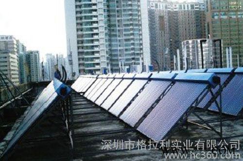 供應平板太陽能商業熱水系統