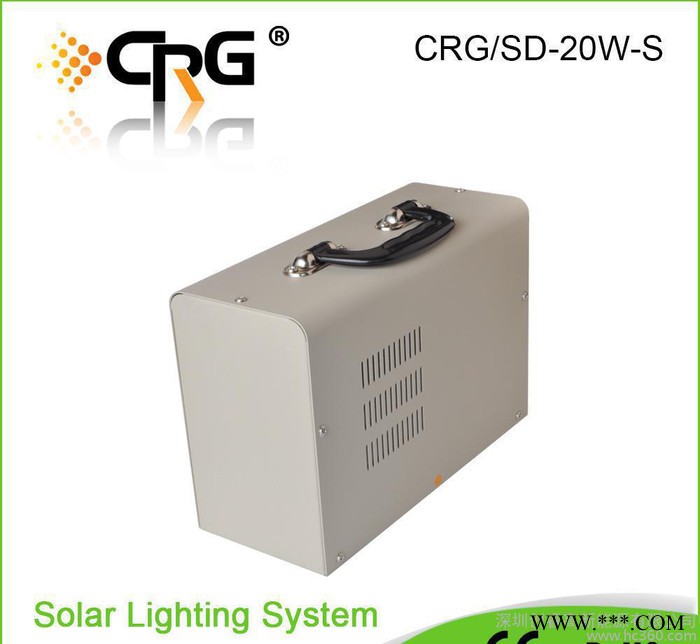 正弦波逆變器20W太陽能直流系統/帶太陽能板/蓄電池/LED