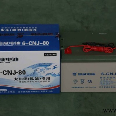 太陽能路燈專用膠體蓄電池-光伏、離網電站12V80電池