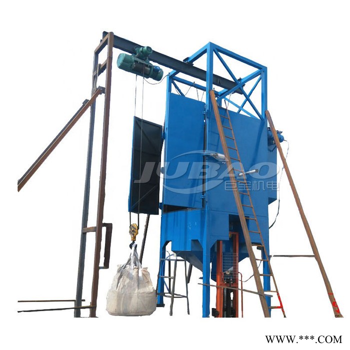 磷酸鐵鋰噸袋拆包機(jī) 無塵噸袋卸料機(jī) 噸袋投料機(jī) 粉料自動拆包機(jī)