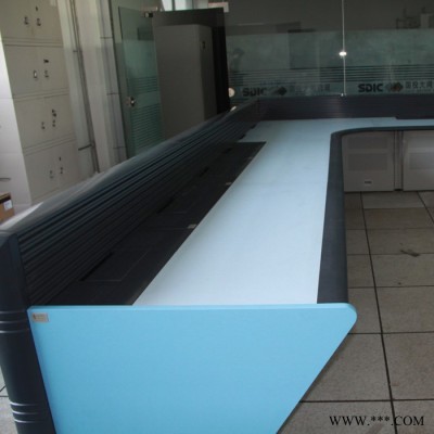 中創美 贛州市風力發電站指揮中心控制臺 風力發電場監控室控制臺廠家 電力調度臺訂做