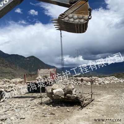 衡水富海廠家生產 水中橋墩護腳合金網兜  風力發電基礎墩護腳合金網兜  鐵塔基礎墩護腳合金網兜