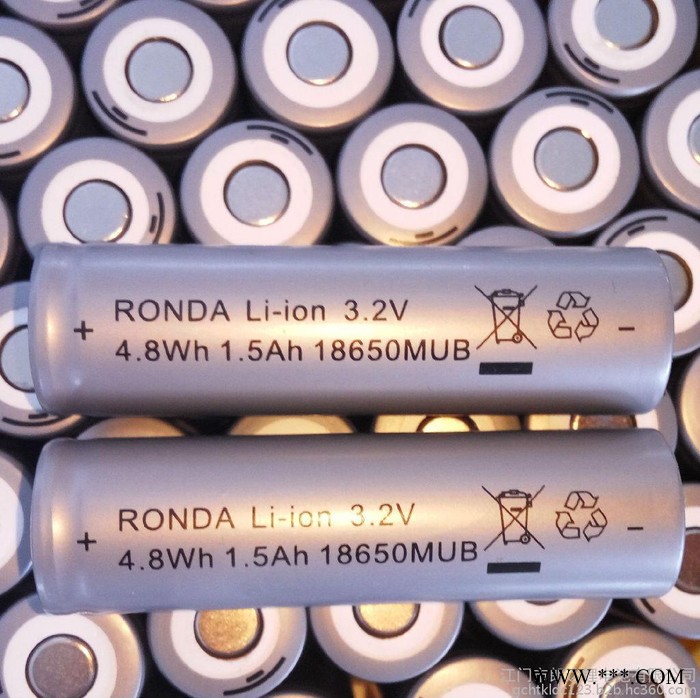 江門市朗達鋰電池有限公司18650  3.2v  18650 3.2v 圓柱形磷酸鐵鋰