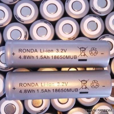 江門市朗達鋰電池有限公司18650  3.2v  18650 3.2v 圓柱形磷酸鐵鋰