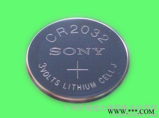 供應索尼SonyCR2032CR2032紐扣電池，鋰錳電池
