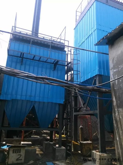 清遠英德7噸生物質鍋爐配套布袋除塵器