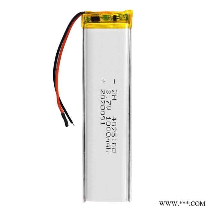 涵鷹4025100廠家直供聚合物鋰電池4025100 1000mAh感應衣藍牙自拍桿夜燈鋰離子電池