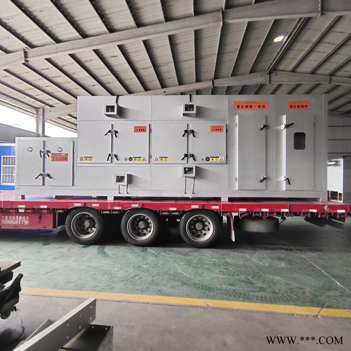 世紀奧瑞 定制 有機廢氣處理催化燃燒 鋰電池廢氣處理設備 工業催化燃燒