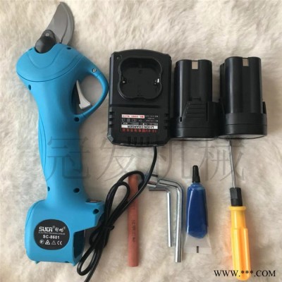 冠發 樹枝剪鋰電池 樹枝剪鋰電池 電動果樹修枝剪