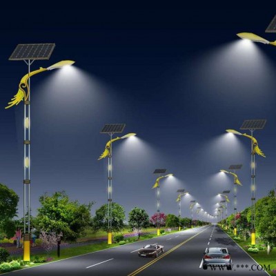 潤旭 鋰電池太陽能路燈 道路照明燈