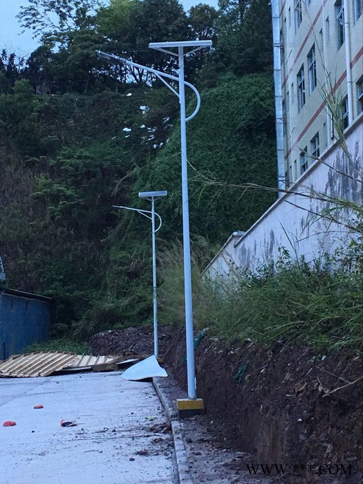 璀璨   太陽能路燈批發 新農村光伏路燈 戶外LED道路燈照明廠家
