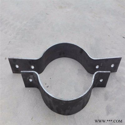 電力抱箍 含加強筋 光纜對合抱箍 湖南光伏發電用