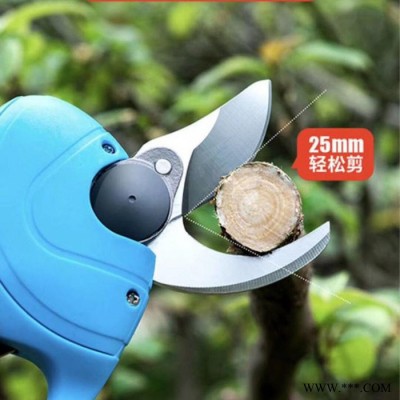 冠發果樹修枝剪 樹枝剪鋰電池 園林電動修枝